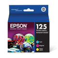 EPSON 125 DURABrite Ultra Ink Standard Capacity Color Combo Pack (T125520-S) Works with Stylus NX-125, NX-127, NX-130, NX-230, NX-420, NX-530, NX-625, WorkForce WF-320, WF-323, WF-325, WF-520