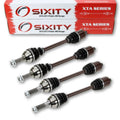 4 pc Sixity XTA Front Rear Left Right Axle compatible with Polaris Ranger 400 2013 - R13RH45AG MIDSIZE 4X4