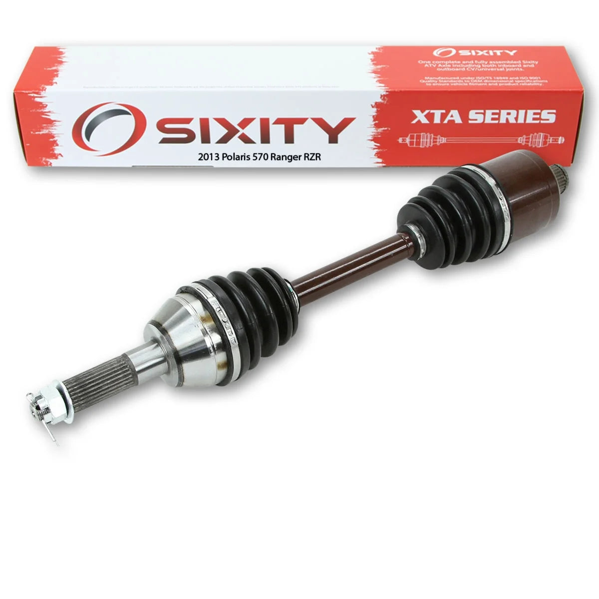 Sixity XTA Rear Left Axle compatible with Polaris Ranger RZR 570 2013 - R13VH57FX EFI INTL 4X4