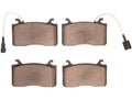 Front Brake Pad Set - Compatible with 2017 - 2022 Alfa Romeo Giulia 2018 2019 2020 2021