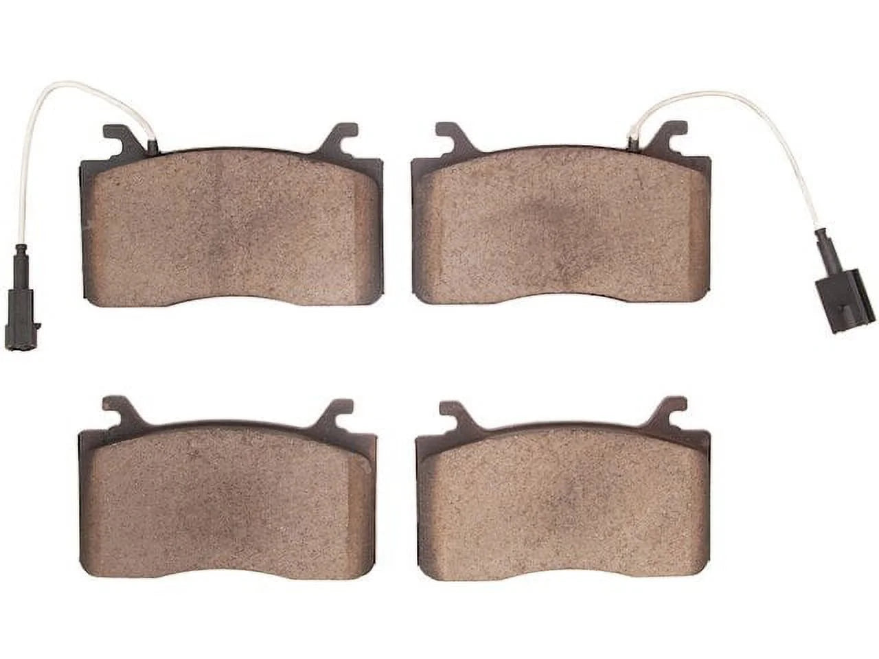 Front Brake Pad Set - Compatible with 2017 - 2022 Alfa Romeo Giulia 2018 2019 2020 2021
