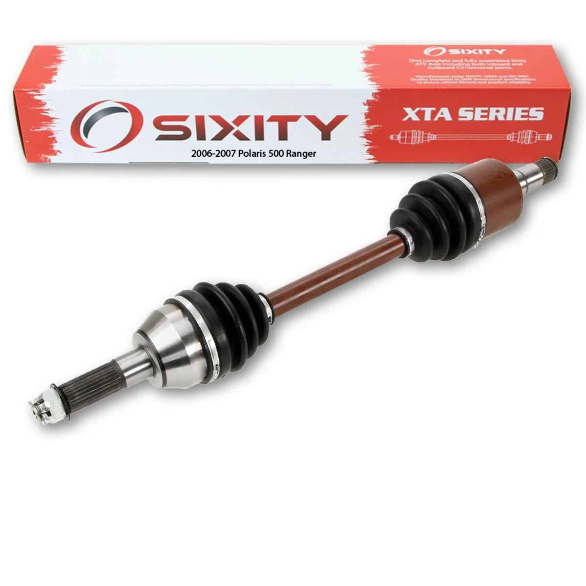 Sixity XTA Rear Right Axle compatible with Polaris Ranger 500 2007 - R07RH50AA R07RH50AF R07RH50AR R07RH50AT 4X4