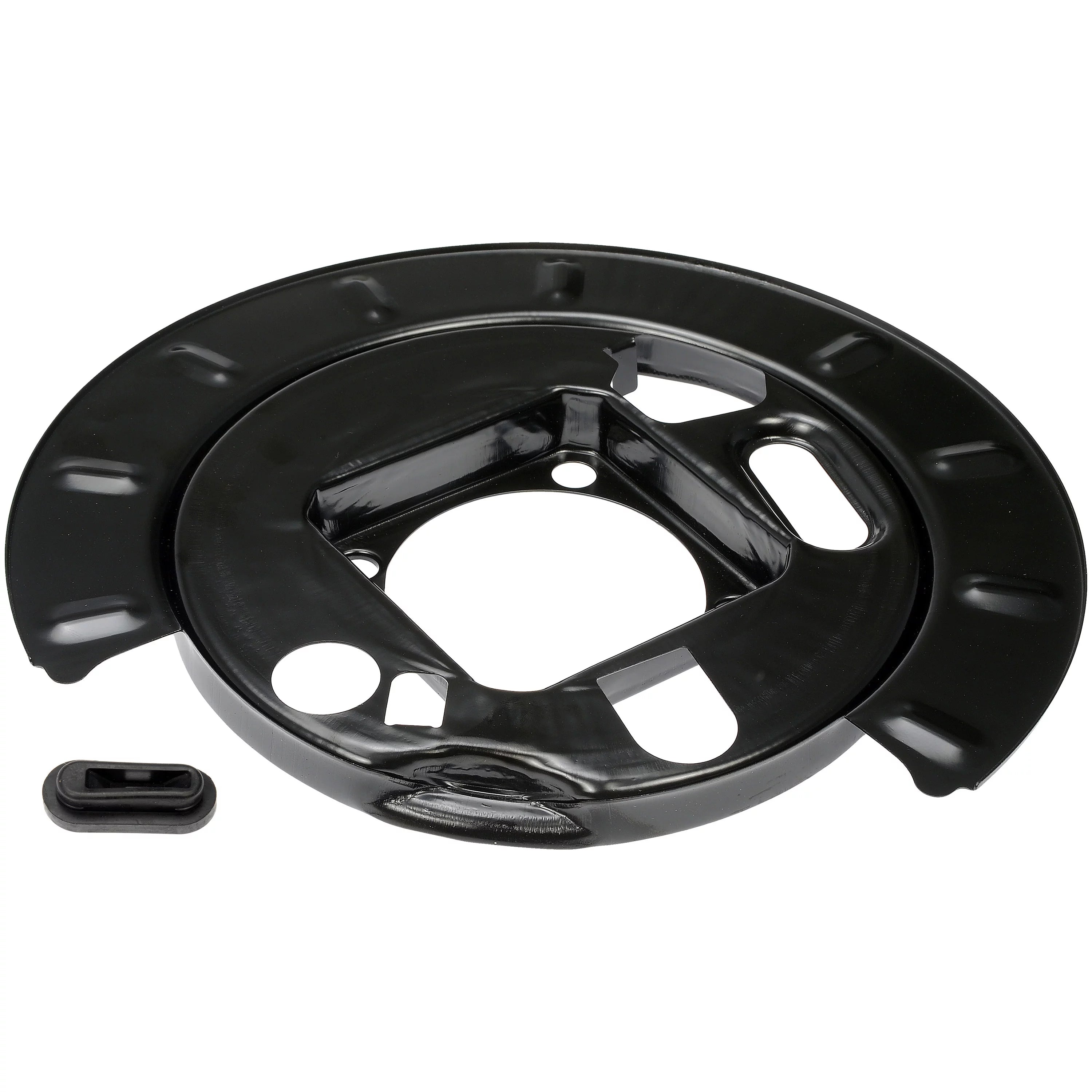 Dorman 924-002 Rear Brake Dust Shield for Specific Cadillac / Chevrolet / GMC Models, Black Fits select: 1999-2006 CHEVROLET SILVERADO, 2000-2006 CHEVROLET TAHOE