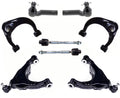 Front Upper & Lower Control Arms Inner Outer Tie Rods For Lexus GX460 2010-2021