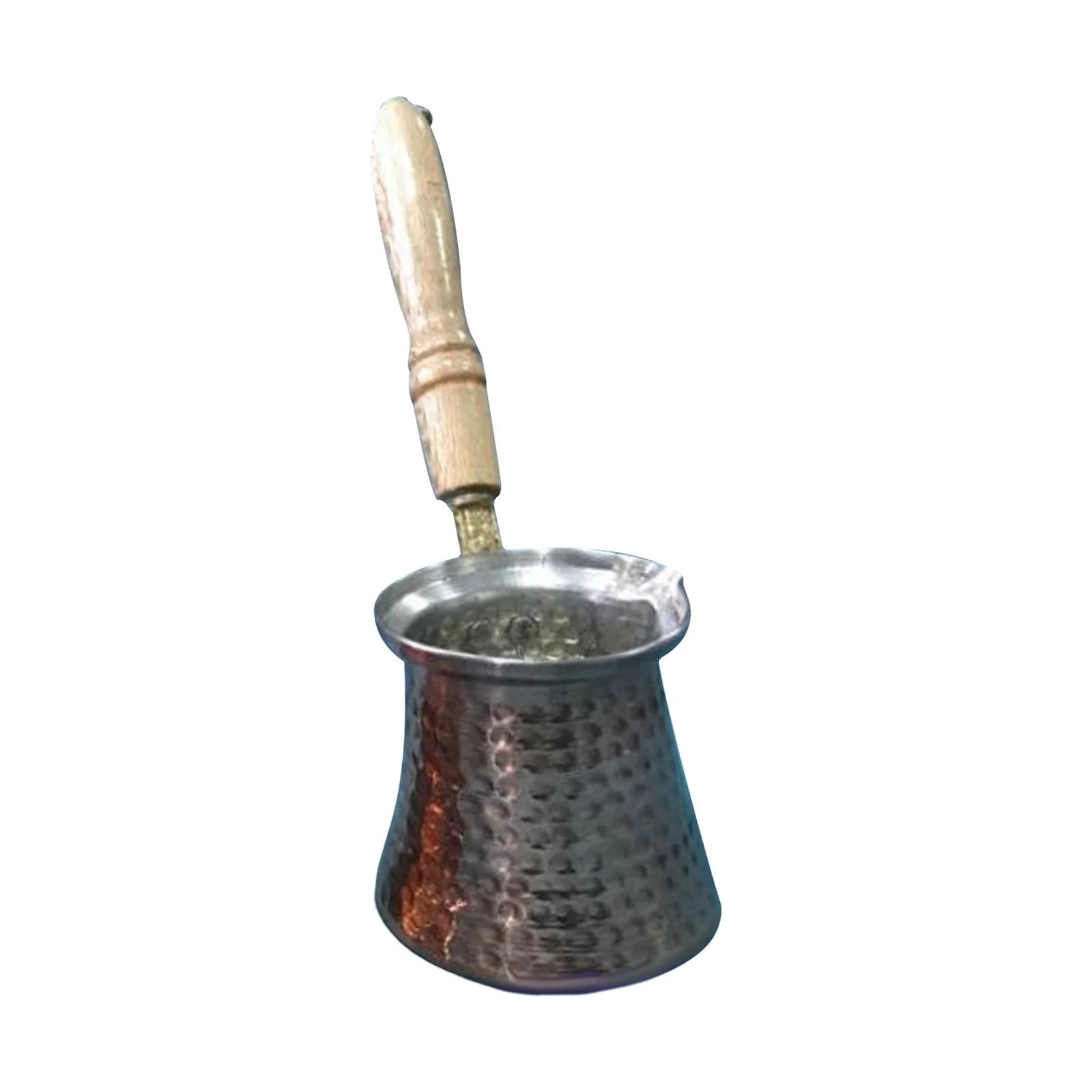 deevoka Turkish Coffee Pot Kitchen with Long Handle Cafe Bar Greek Arabic Coffee Pot 225ml