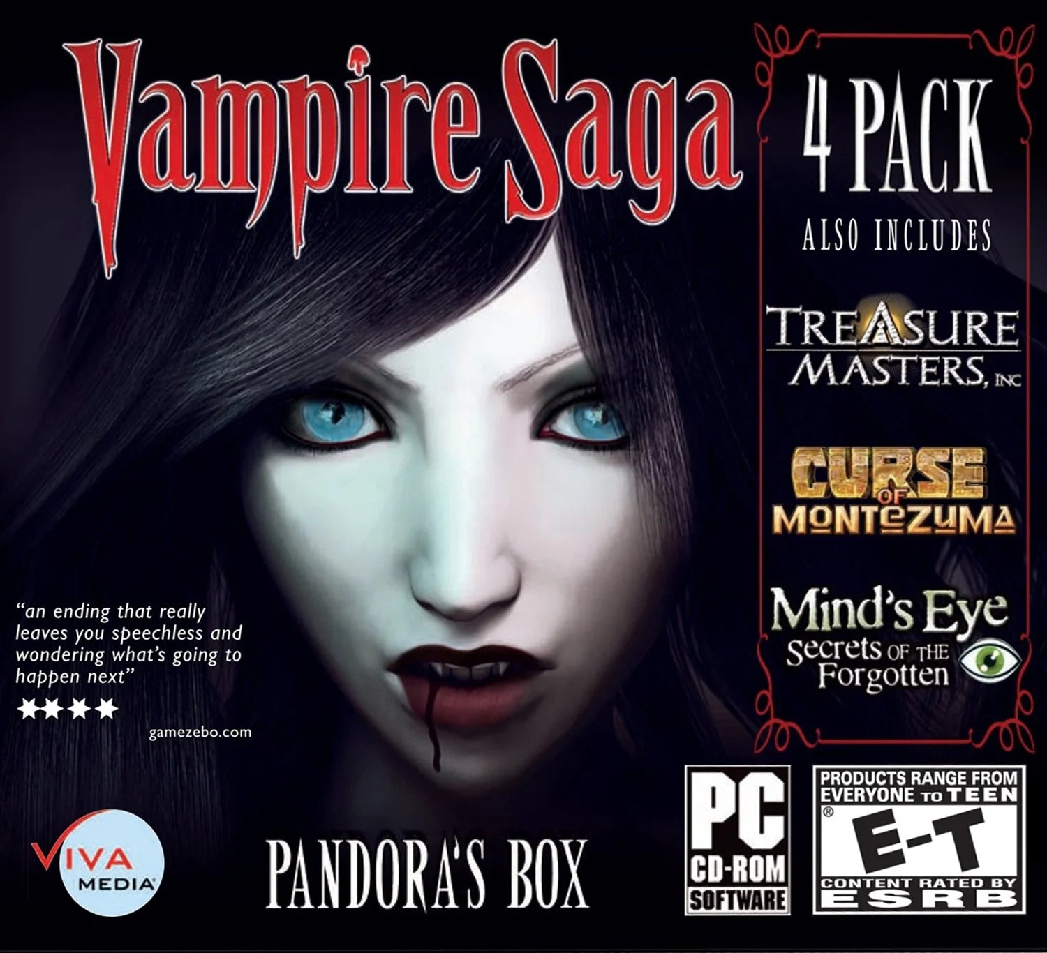 Vampire Saga: Pandora's Box (PC), 4 Pack