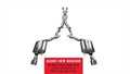 Corsa Polished Xtreme Dual Rear Exit Exhaust For 15-16 Ford Mustang GT Convertible 5.0L V8 - 14342