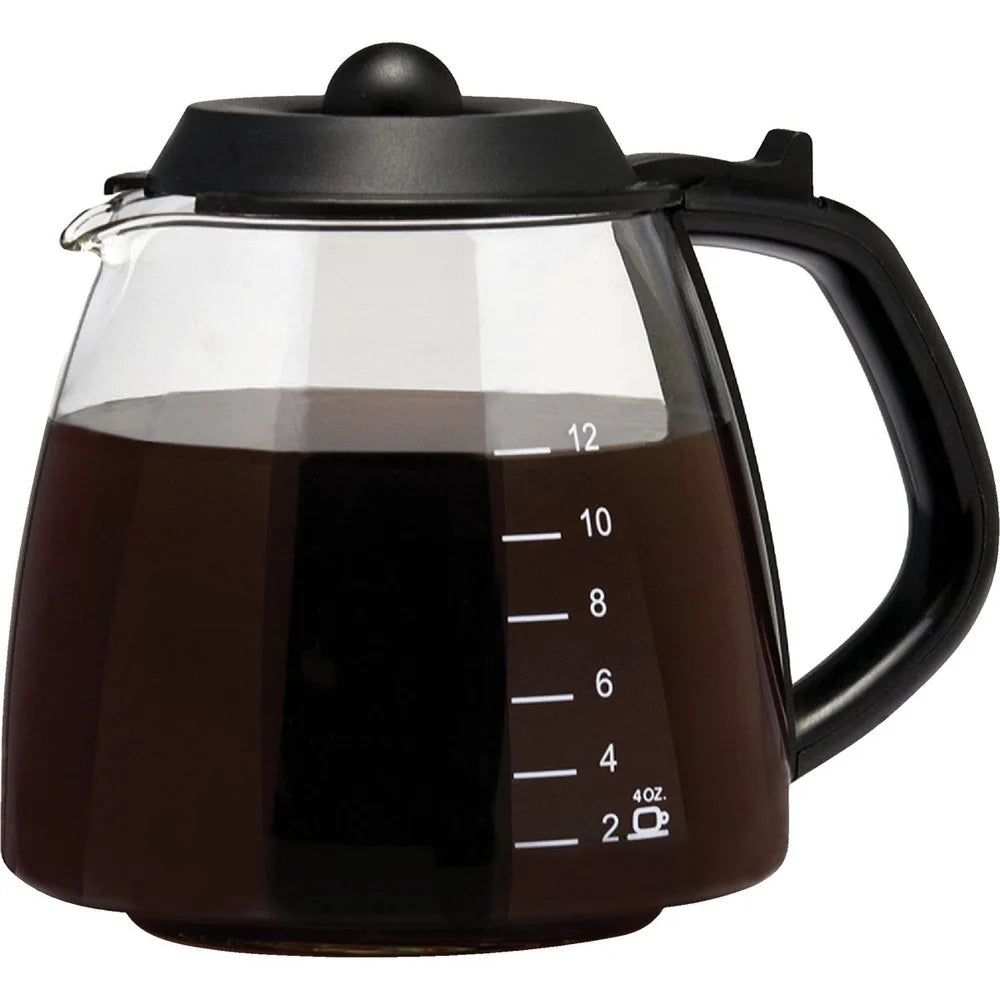 Medelco 12 Cup Cafe Brew Universal Replacement Coffee Carafe 1-GL312-BL-4 1-GL312-BL-4 602576