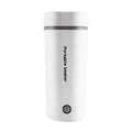 Tomshoo Convenient to Carry Portable Electric Kettle, Compact Size, Stainless Steel Tea Kettle, for Travel Camping, Tea Coffee Baby Milk