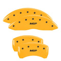 Mgp Caliper Covers 14256Smgpyl Mgp Yellow Powder Coat Finish, Black Characters, Fits select: 2018-2020 CHEVROLET EQUINOX LT