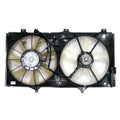 Agility Auto Parts 6034143 Dual Radiator and Condenser Fan Assembly for Toyota Models