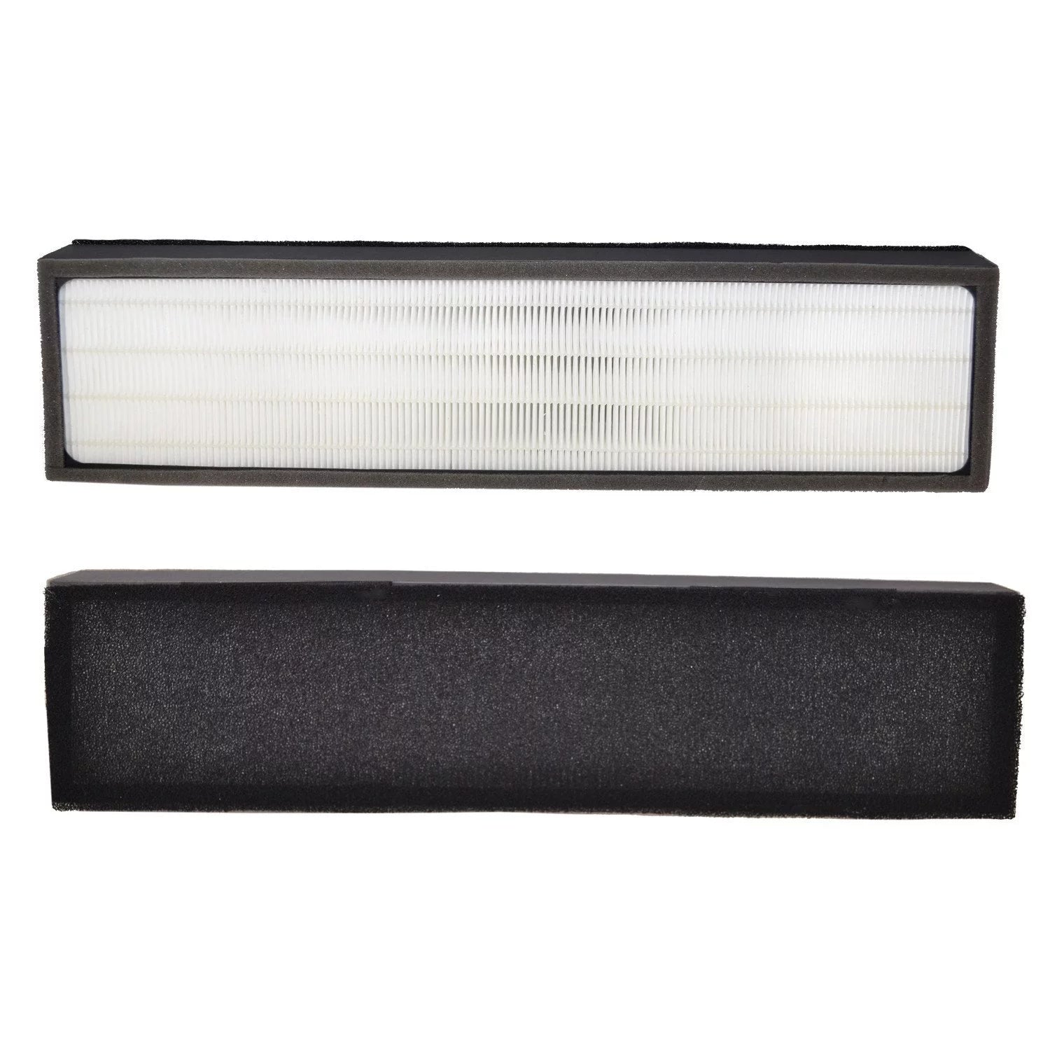 HQRP 2-Pack Filter for Idylis 3-Speed 193-sq ft / IAP-GG-125; Lowe's 560976 / LOWESRAPF-E-4 / FLT5000 Air Purifier ENERGY STAR