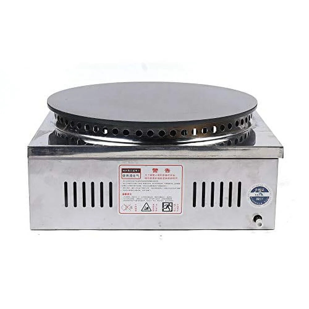 15.75¡° Gas Crepe Makers, Pancake Machine Pancake Maker, Crepe Pan Baking Pancake Griddle Nonstick Hotplate for Blintzes, Roti ,Tortilla, Eggs, Easy Clean