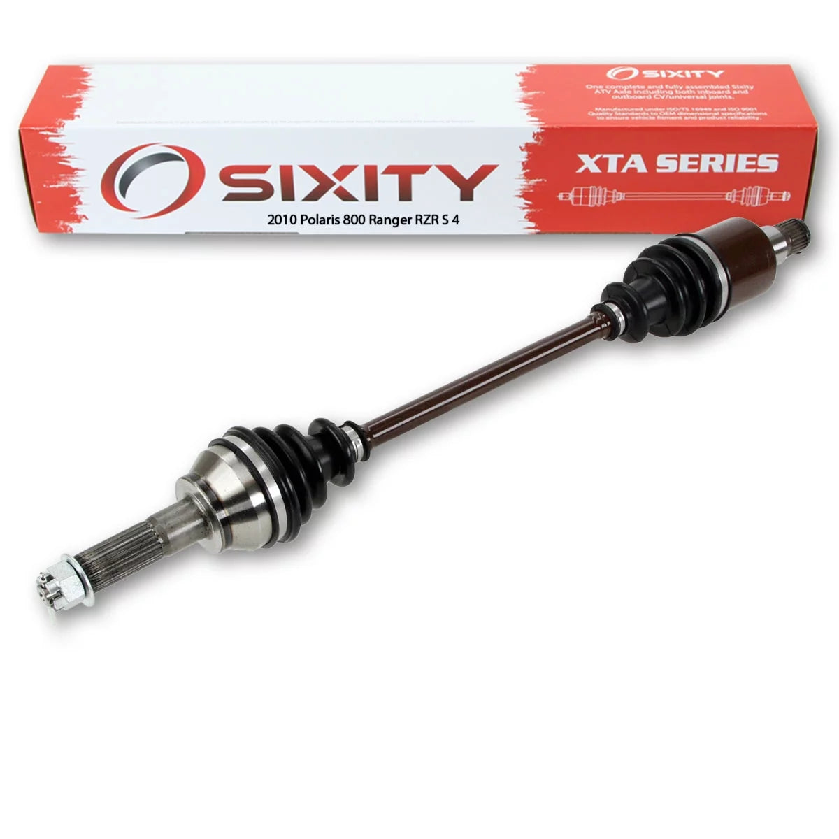 Sixity 2010 compatible with Polaris 800 Ranger RZR S 4 4X4 Rear Right XTA Axles Back Passenger R10XH76AA RZR 4 EFI