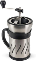 35257 s Press Coffee Mill/French Press Combination, Stainless Steel