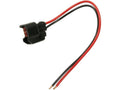 Fuel Injector Connector - Compatible with 2001 - 2005, 2011 - 2016 Volvo S60 2002 2003 2004 2012 2013 2014 2015