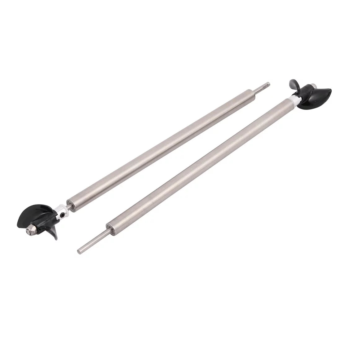 Unique Bargains 1Pair Boat Model Accessories 3mm Dia 200mm Long Drive Shaft w 34mm Propeller