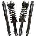 For 2005-2009 2010 Jeep Grand Cherokee Front Complete Strut and Rear Shock Set
