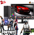 Pre-Owned Gaming Dell Desktop Computer SFF PC Core i5 CPU 8GB Ram, 120GB SSD, 2TB HDD, New 20LCD, NVIDIA GT 730, Keyboard & Mouse, WiFi, Win10 Home (Refurbished)