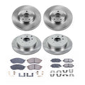 Ultimate Brakes Front and Rear Ceramic Brake Pad and Rotor Kit with Hardware WM81451