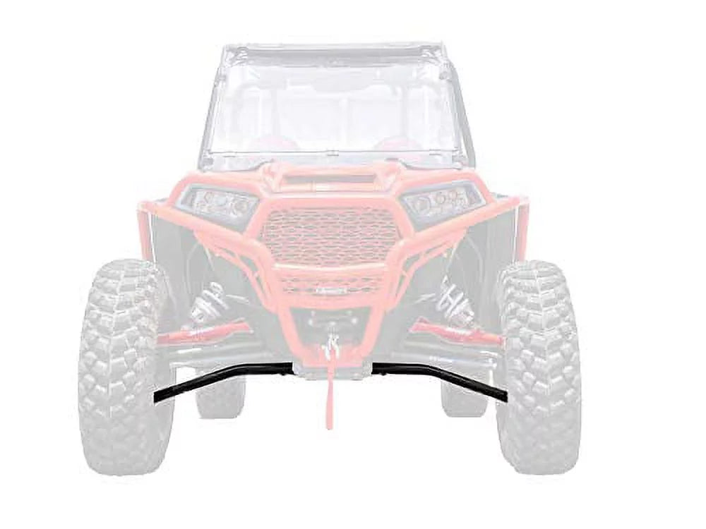 SuperATV (2) Lower High Clearance A Arms for 2016+ Polaris RZR XP Turbo/XP 4 Turbo|Non|Adjustable|Black|SD Ball Joints|1.25? Tubing 25% larger Than Stock|AA-P-RZRXPT-HC-NAP-SBJ-B2-BS-02#RZRT