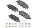 Rear Brake Pad Set - Compatible with 2014 - 2018 INFINITI Q50 2015 2016 2017