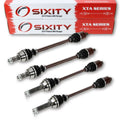 Sixity 2010 compatible with Polaris 800 Ranger 4X4 Front Rear Left Right XTA Axles Four Driver Passenger R10WH76AG AH AR AV WY76AW AZ EFI Crew