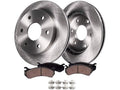Rear Brake Pad and Rotor Kit - Compatible with 2007 - 2013 Chevy Silverado 1500 2008 2009 2010 2011 2012