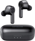 Letscom Active Noise Canceling Wireless Earbuds IPX8 Waterproof Deep Bass Bluetooth - T19 - Black