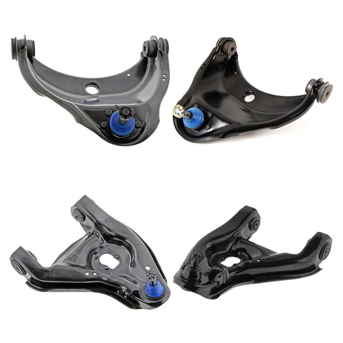 For Chevrolet C1500 Mevotech 4pcs Front Upper Lower Control Arm with Ball Joint