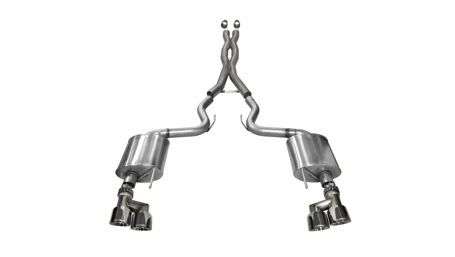 Corsa Performance 14337 Sport Cat-Back Exhaust System Fits 15-17 Mustang Fits select: 2015-2017 FORD MUSTANG GT