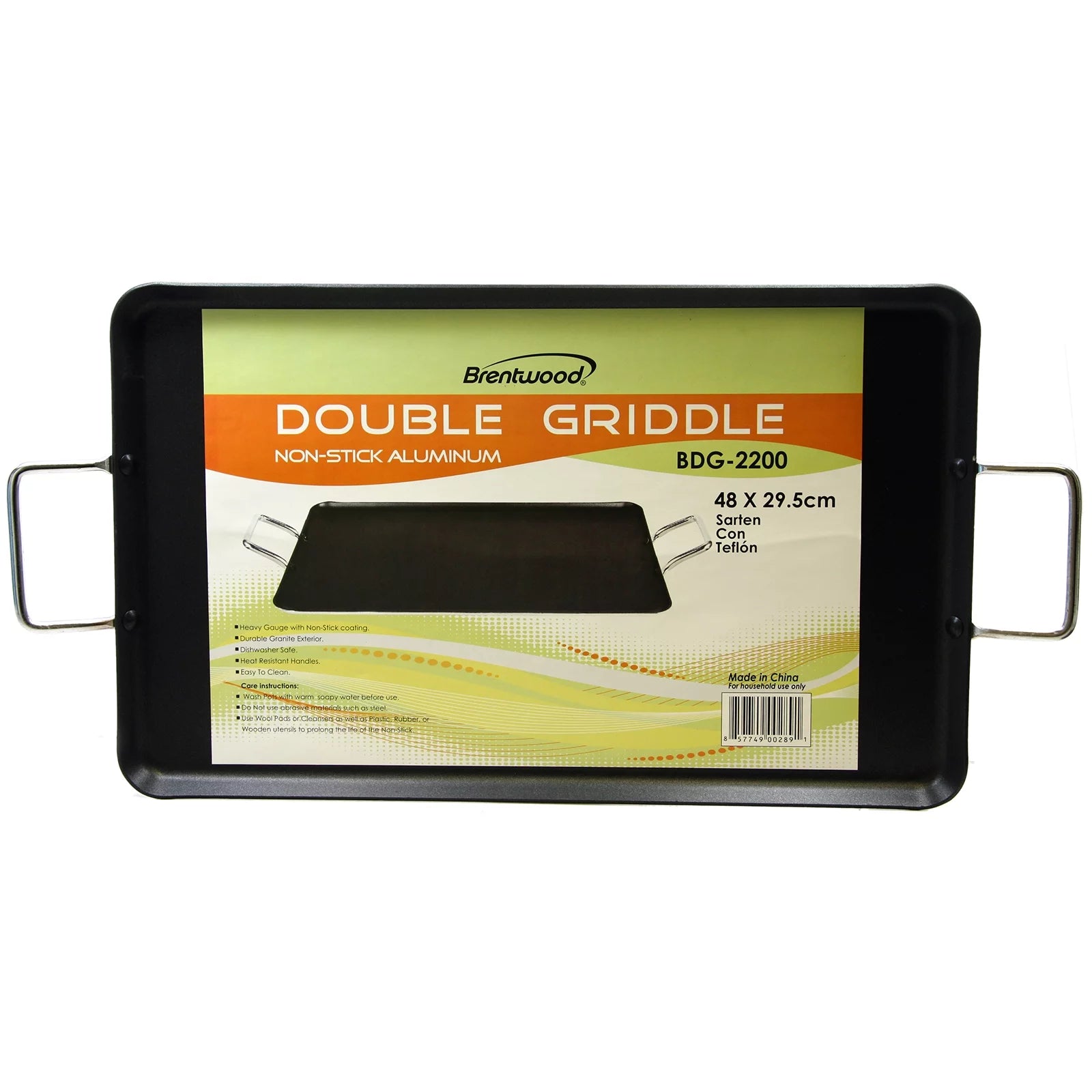 Brentwood 19X11.5 Double Griddle