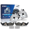 Detroit Axle - Rear Disc Brake Calipers Brakes Brake Pads Replacement for Ford F-150 Lincoln Mark LT