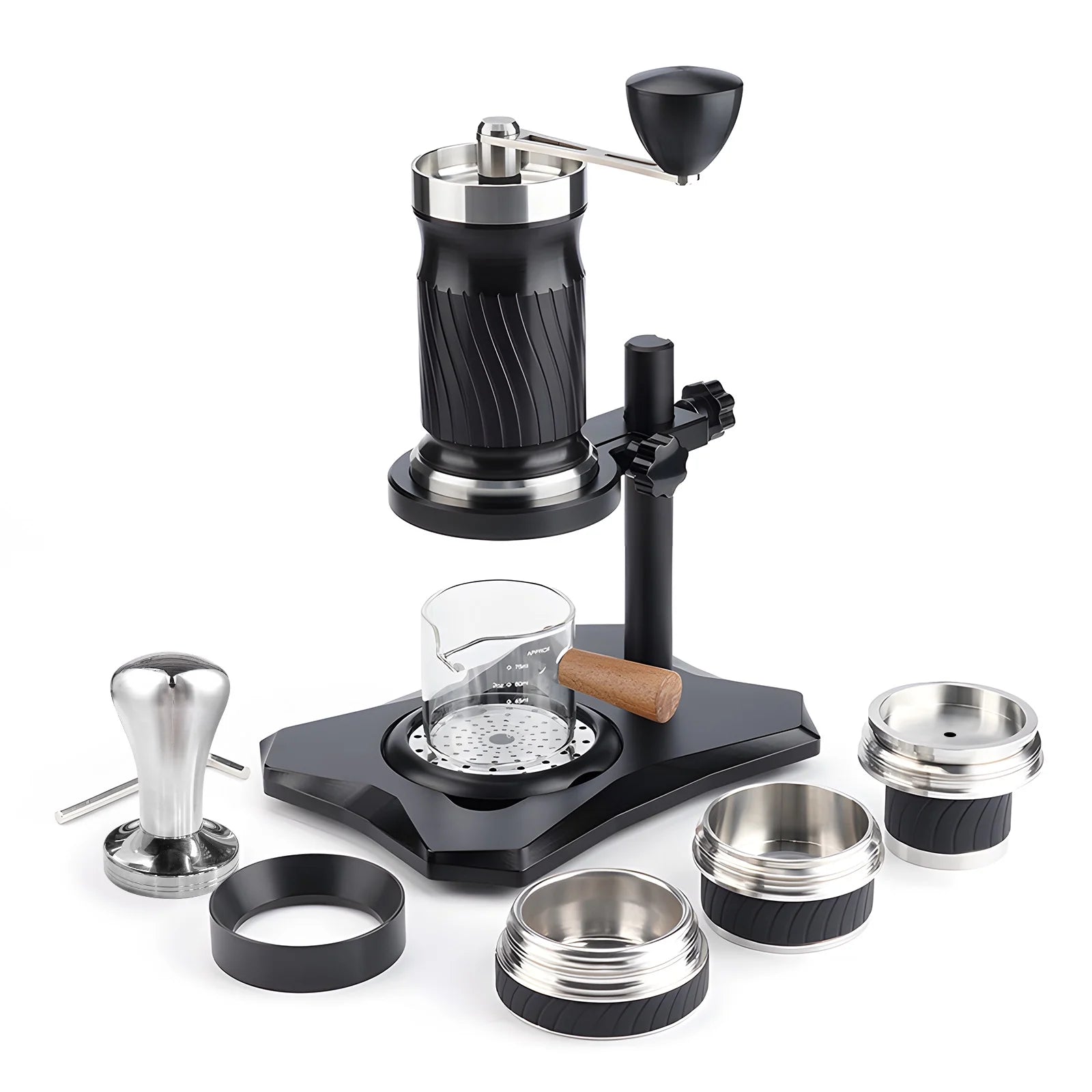 Dazzduo Kitchen utensils grinder,Coffee Maker Portable Coffee Maker hine espresso 9-12Bar Variable Pressure Maker Portable Manual Portable Espresso Pressure Operated Coffee Espresso