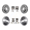 Transit Auto - Front Rear Disc Brake Rotors And Ceramic Pads Kit For 2012-2016 Honda CR-V AWD K8T-101397