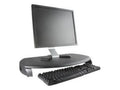 Kantek, KTKMS280B, CRT/LCD Stand with Keyboard Storage, 1 Each, Black