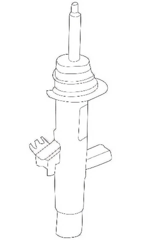 New Genuine BMW Front Right Spring Strut (2015-2020) OE 37106850268