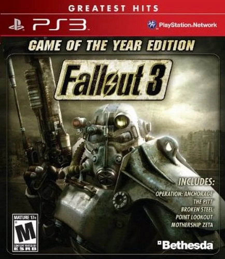 Refurbished Fallout 3: Game of The Year Edition - Playstation 3