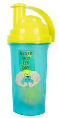 SpongeBob SquarePants Never Skip Leg Day! 28-Ounce Protein Shaker Bottle