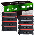 Victoner 8-Pack Compatible Toner for Brother TN-450 TN420 Use With HL-2280DW HL-2135W 2220 2270 2240 2270DW 2275DW MFC-7360N 7860DW Black