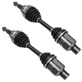 Detroit Axle - Front CV Axle Shafts for 4WD 2012-2020 Ram 1500 CV Axle Shaft Driver and Passenger Side 2013 2014 2015 2016 2017 2018 2019 Replacement