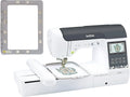 Brother SE2000 Computerized Sewing and Embroidery Machine with WLAN and 4x7 Magnetic Embroidery Hoop Frame